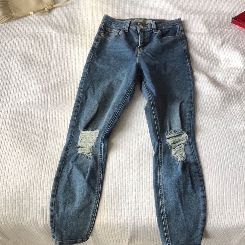 Top Shop Ripped Jeans